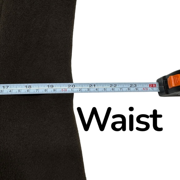 Calvin Klein Angora Rabbit Hair Wool Chocolate Brown Peacoat Like New soft cozy - Picture 14 of 16